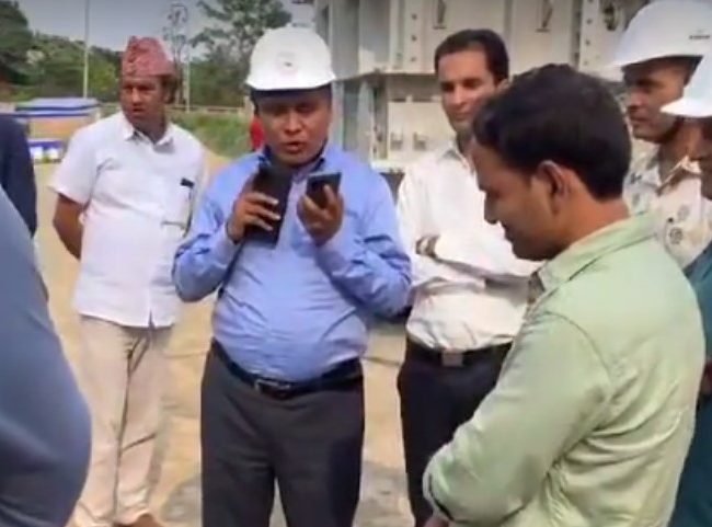 सबस्टेसन निर्माणमा ढिलाइ भएपछि ठेकेदारलाई कुलमानको फोन, भने- सक्दैनौ भने छोडेर जाऊ