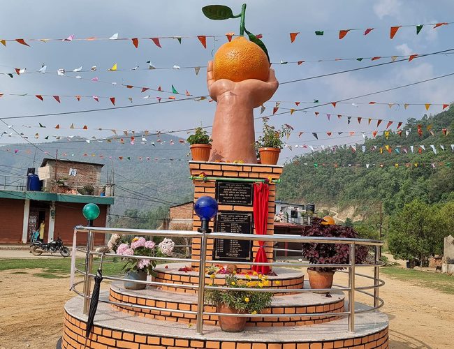 मनकामनामा सुन्तलाको प्रतिमा स्थापना गरियो