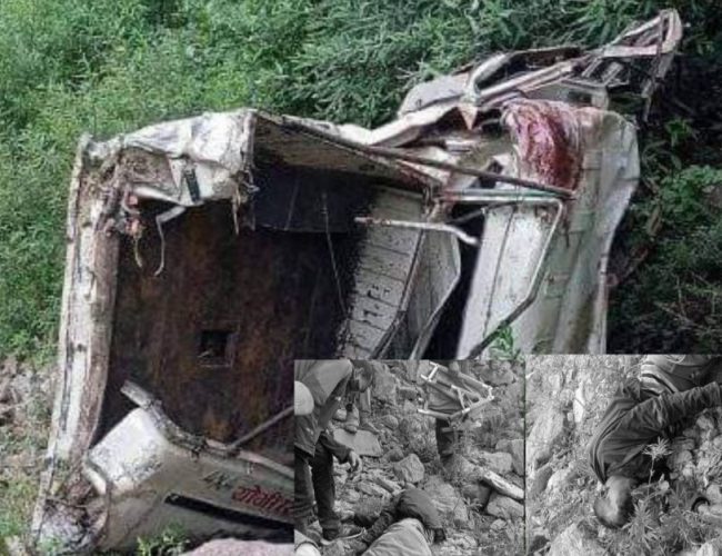 कालिकोटमा जीप दुर्घटना हुदाँ दुईको मृत्यु