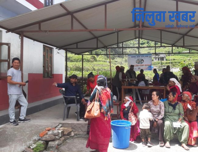 २ सय ५३ जनालाई सामाजिक सुरक्षा भत्ता वितरण सम्पन्न