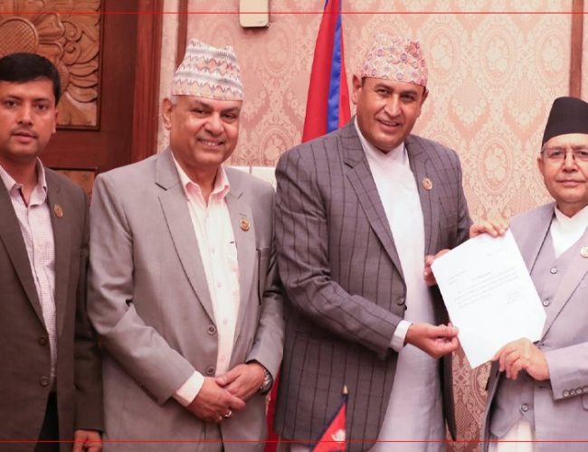 राज्य व्यवस्था समिति सभापति खतिवडाको राजीनामा