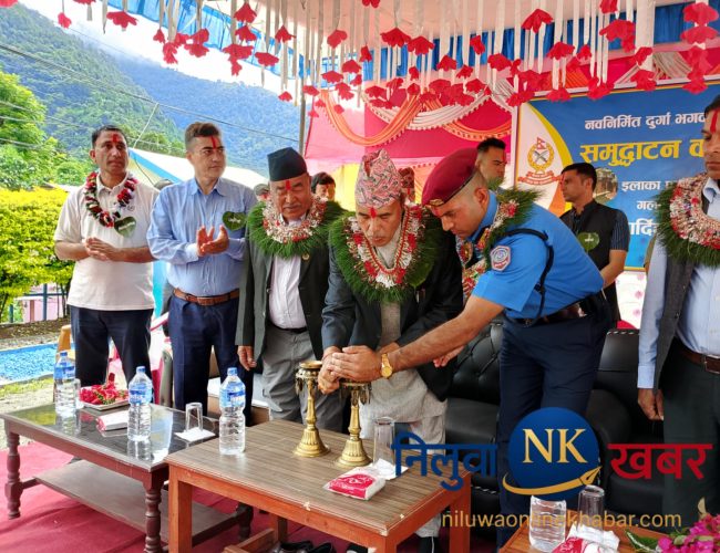 गल्कोटमा दुर्गा भवानी–कालिका भगवती मन्दिर उद्घाटन