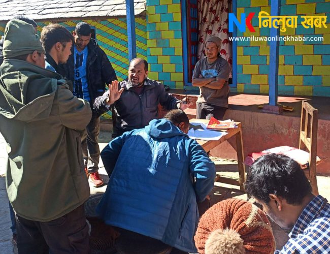 गलकोट–१० रमुवामा पाँच विकास योजनाको अनुगमन तथा सर्वे सम्पन्न