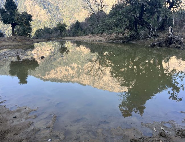 नयाँ ट्रयाक खुलेपछि रमुवा गाउँको वकरा पोखरी पर्यटकको आकर्षण बन्दै