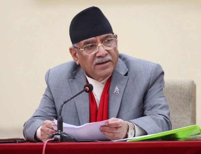 प्रचण्डले आउँदो प्रतिनिधिसभा निर्वाचन रुकुम पूर्वबाट लड्ने घोषणा