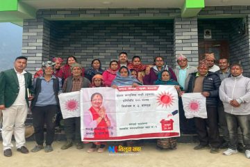 गलकोट वडा नं. १ मा एमालेको चुनावी कार्यक्रम सम्पन्न, तिलक उप्रेतीले देशको विकास र स्थायित्वको प्रतिबद्धता व्यक्त गरे